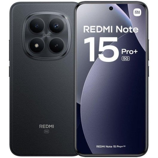 Xiaomi REDMI Note 15 Pro Plus 5G 12GB 512GB 6.83" Negro Incluye Cargador 100W