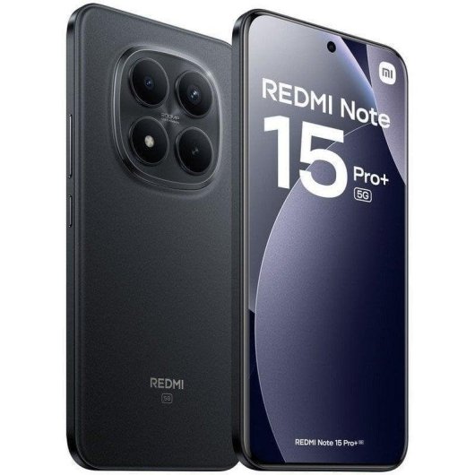 Xiaomi REDMI Note 15 Pro Plus 5G 12GB 512GB 6.83" Negro Incluye Cargador 100W