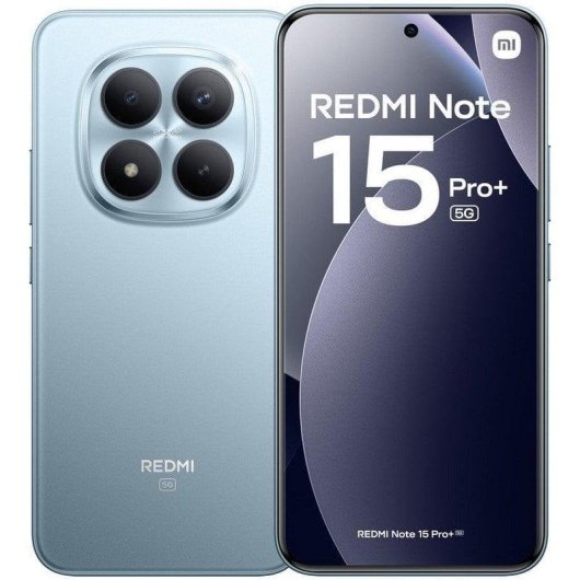 Xiaomi REDMI Note 15 Pro Plus 5G 8GB 256GB 6.83" Azul Glaciar Incluye Cargador 100W