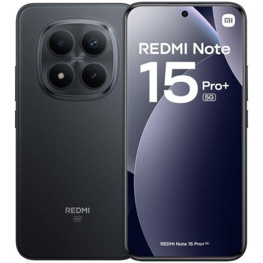 Xiaomi REDMI Note 15 Pro Plus 5G 8GB 256GB 6.83" Negro Incluye Cargador 100W