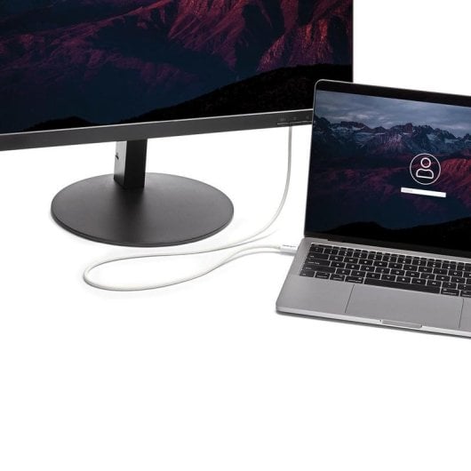 Cable Thunderbolt 3 Passif StarTech 2m 20Gbps PD 100W 4K Blanc