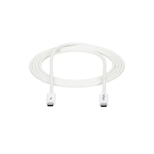 Cable Thunderbolt 3 Passif StarTech 2m 20Gbps PD 100W 4K Blanc