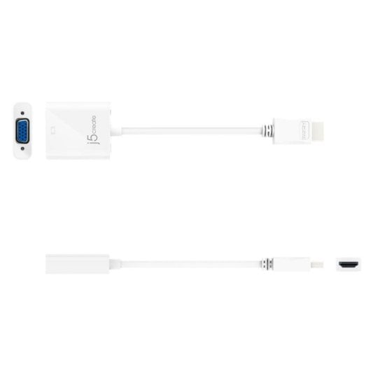 Adattatore HDMI a VGA j5create JDA213-N 1080p
