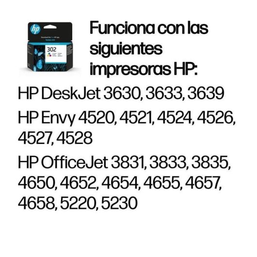HP 302 Dreifarbig Original Tintenpatrone