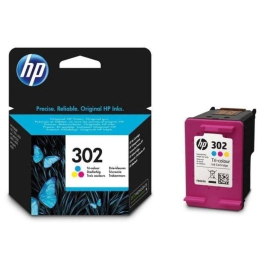 HP 302 Dreifarbig Original Tintenpatrone