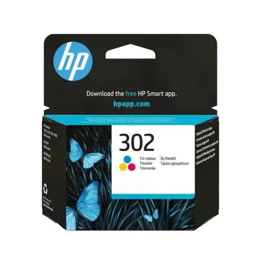 HP 302 Dreifarbig Original Tintenpatrone
