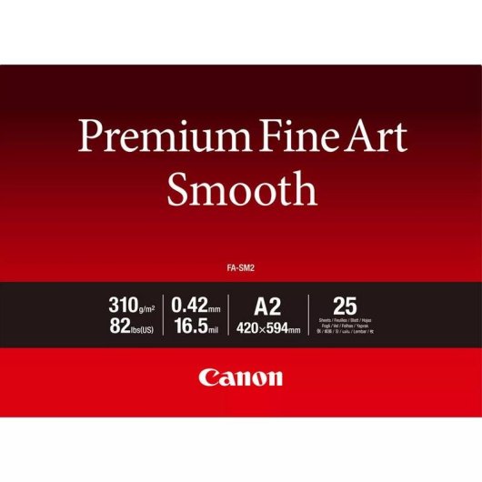 Papel fotográfico Canon FA-SM2 Alise A2 310 g/m2