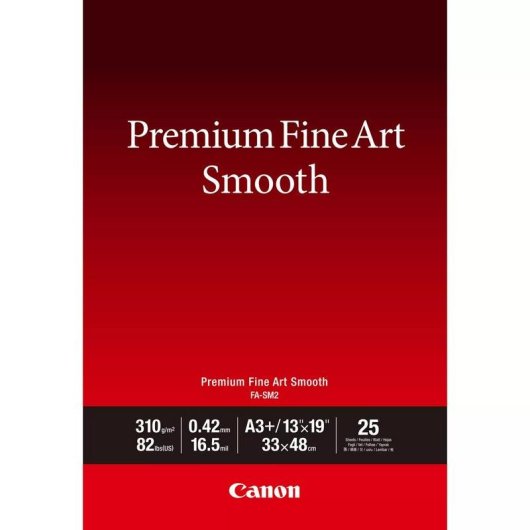 Papel fotografico Canon FA-SM2 A3+ 310 g/m2 25 folhas