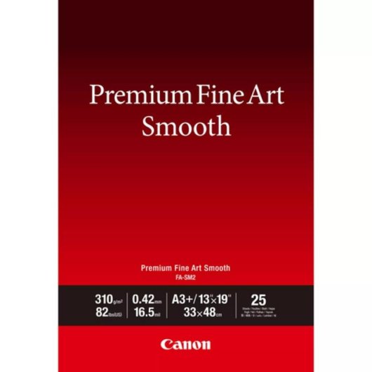 Papel fotografico Canon FA-SM2 A3+ 310 g/m2 25 folhas