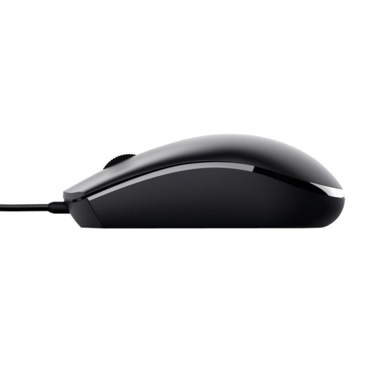 Mouse Trust Basi USB 1200 DPI Nero Ambidestro 3 Pulsanti Cavo