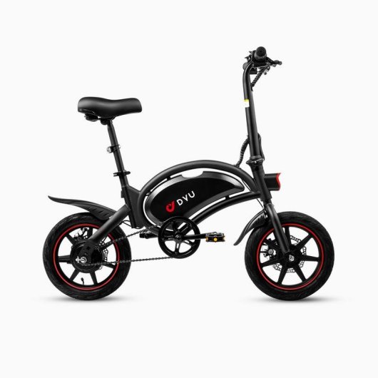 Bicicleta eléctrica plegable DYU D3F 14" 50 km