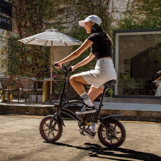 Bicicleta eléctrica plegable DYU D3F 14" 50 km