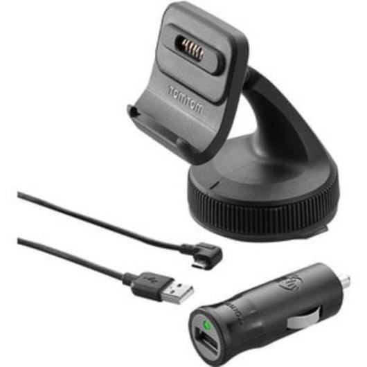 Soporte para rejilla de ventilación TomTom GO 520/5200/620/6200 Negro