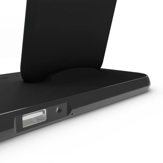 Chargeur sans fil ZENS ZEDC06B 10W aluminium noir