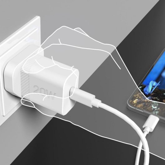 Wandladegeraet PD USB-C 20 W