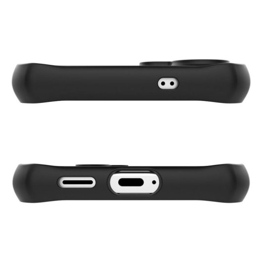 Funda para móvil Mobilis Cover case reciclada Antibacteriana Preta para Galaxy S25 FE