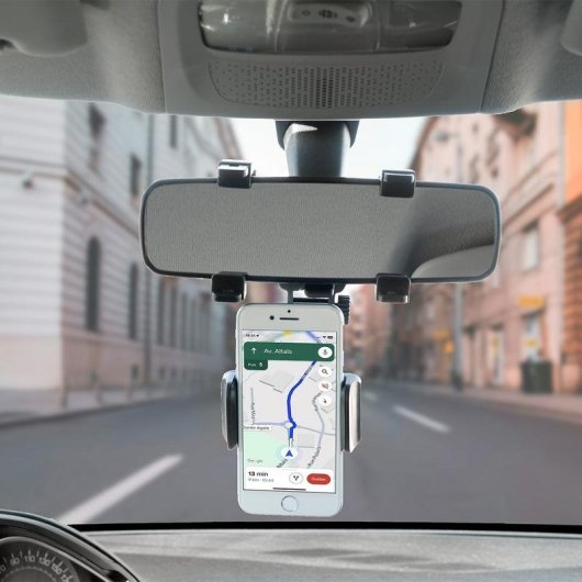 Supporto universale Mobilis 001377 per Smartphone Auto Rotazione 360