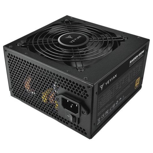 Voeding Yeyian Yfg-65003-01n 650W 80 Plus Gold ATX 2.0 Niet-modulair
