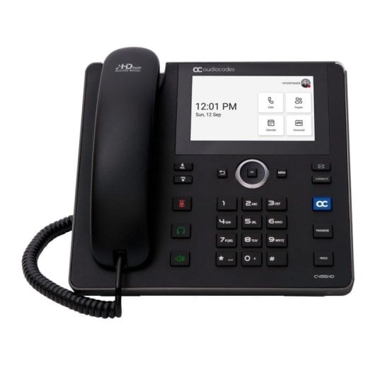 Telefono IP AudioCodes C455HD Schermo tattile 5 pollici Android