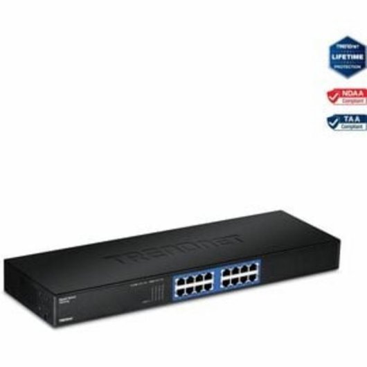 Conmutador TRENDnet TEG-S16G 16 puertos Gigabit GREENnet