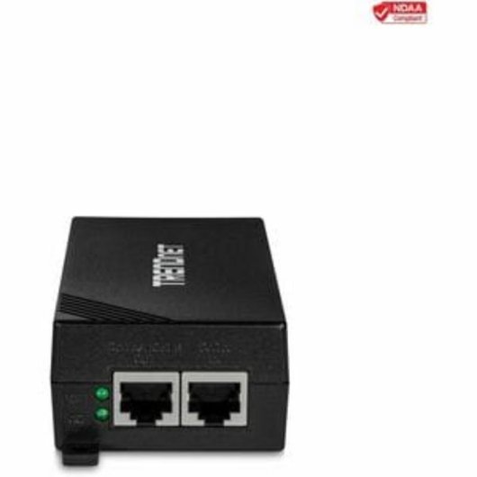 Inyector PoE+ Trendnet TPE-115GI Gigabit 30W
