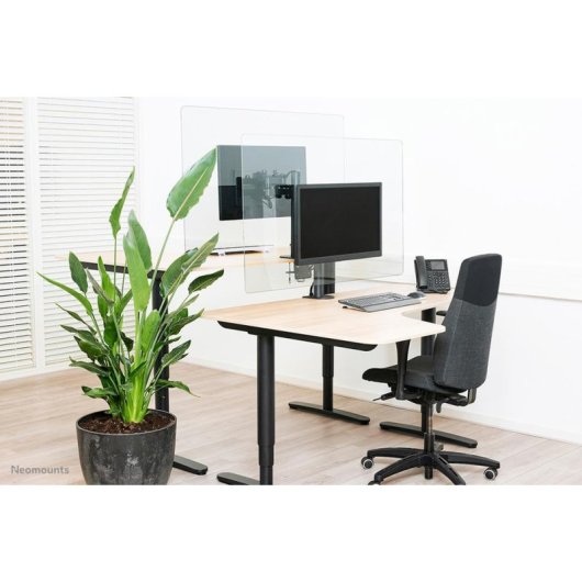 Mampara protectora Neomounts NS-PLXPROTECT1 Acrílico transparente para monitores hasta 32"