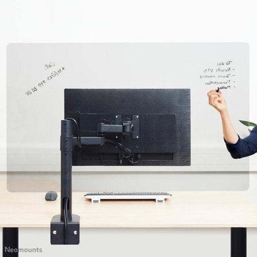 Mampara protectora Neomounts NS-PLXPROTECT1 Acrílico transparente para monitores hasta 32"
