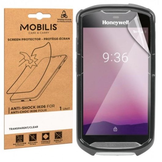 Protecteur ecran Mobilis 5H antibacterien anti-reflets Honeywell CT45 CT40