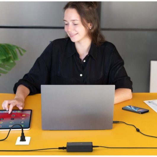 Fonte de Alimentação j5create JUP1265-EN 65W USB-C PD com proteção avançada