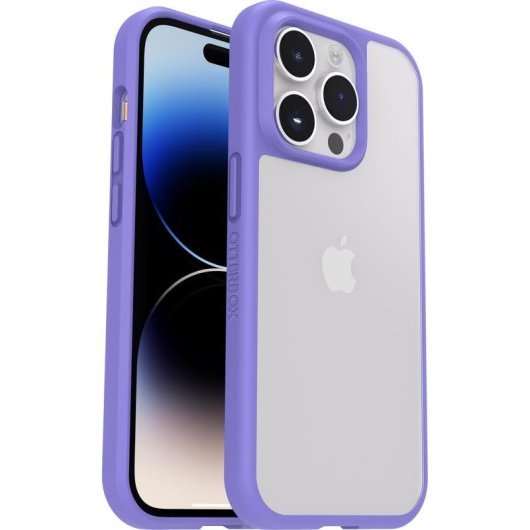 Funda para móvil OtterBox React Cover Policarbonato Púrpura para iPhone 14 Pro