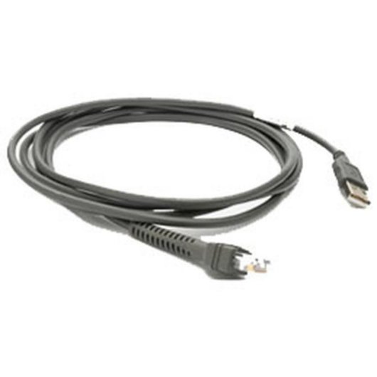 Cable USB A Zebra CBA-U01-S07ZAR 2,1 m Gris