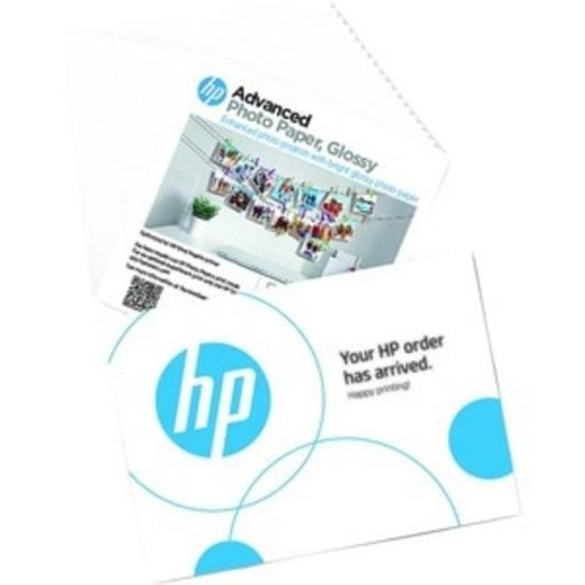 Papier photo HP Advanced Photo Paper Brillant 127x127 mm 20 feuilles