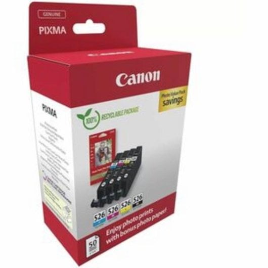 Pack de cartuchos de tinta Canon CLI-526 para impresión fotográfica