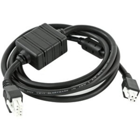 Cable de alimentación Zebra TC5X conector DC macho recto