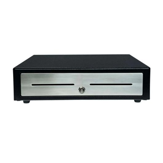 Tiroir-caisse manuel Star Micronics CD4-1416BKSS48 Acier inox Noir 4 billets 8 pièces
