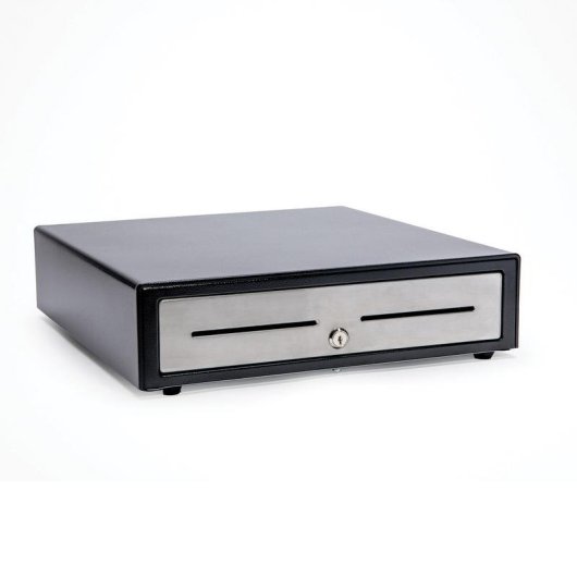 Tiroir-caisse manuel Star Micronics CD4-1416BKSS48 Acier inox Noir 4 billets 8 pièces