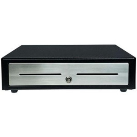 Tiroir-caisse manuel Star Micronics CD4-1416BKSS48 Acier inox Noir 4 billets 8 pièces