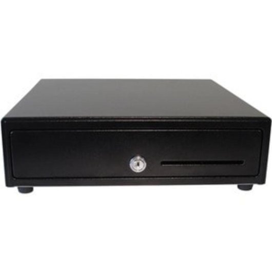 Cajón de efectivo apg Solutions Vasario 1313 5 billetes 8 monedas Negro