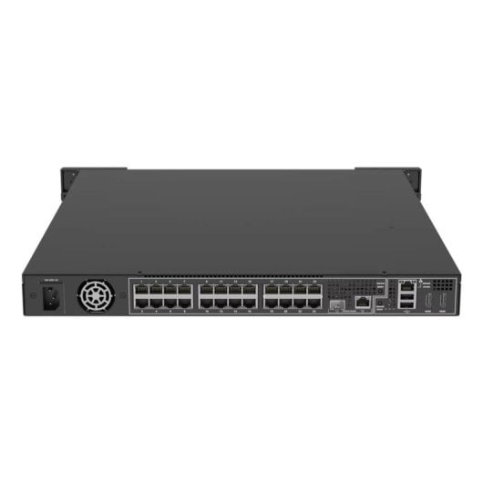 Enregistreur NVR Axis S2224 Mk II 24 canaux pour caméra IP 8K PoE HDD 6TB Ethernet rack 1U