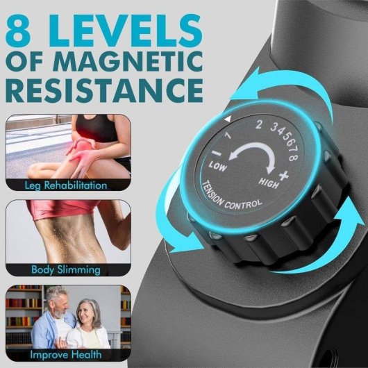 Velo pedale Clover Fitness Mn-226 Resistance magnetique 8 niveaux