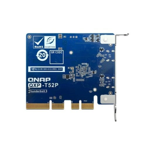 Placa de Interface QNAP QXP-T52P PCIe 4.0 Thunderbolt Duplo Perfil Baixo