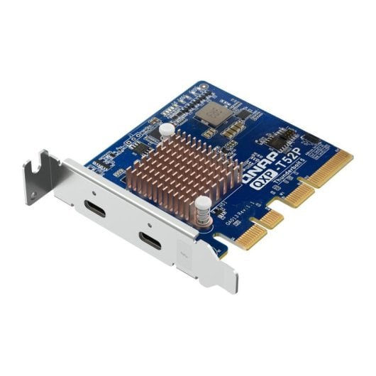 Placa de Interface QNAP QXP-T52P PCIe 4.0 Thunderbolt Duplo Perfil Baixo