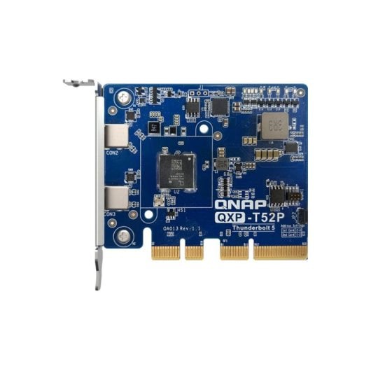 Placa de Interface QNAP QXP-T52P PCIe 4.0 Thunderbolt Duplo Perfil Baixo