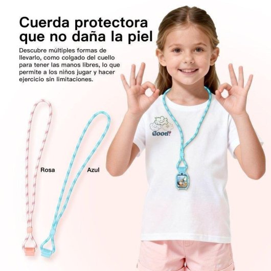 Blackview Z40 Pro GPS 1,85" Rosa Tamanho Único Relógio Infantil IP68