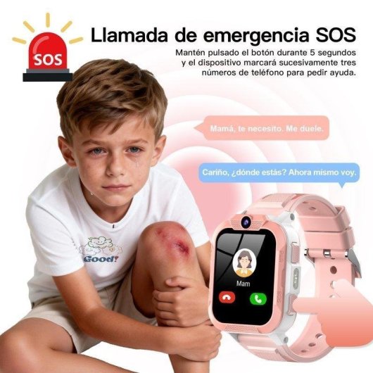 Blackview Z40 Pro GPS 1,85" Azul Tamanho Único Relógio Infantil Resistente IP68