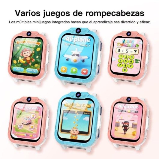 Blackview Z40 Pro GPS 1,85" Azul Tamanho Único Relógio Infantil Resistente IP68