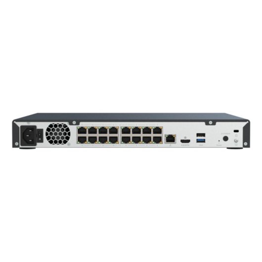 Enregistreur NVR pour Caméra IP QNAP TVR-AI200 16 canaux 1080p HDD SATA PoE