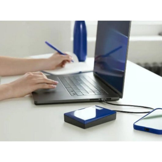 Disco duro WD My Passport 4TB HDD 2,5" USB-C 3.2 Gen 1 Cobalt Blue