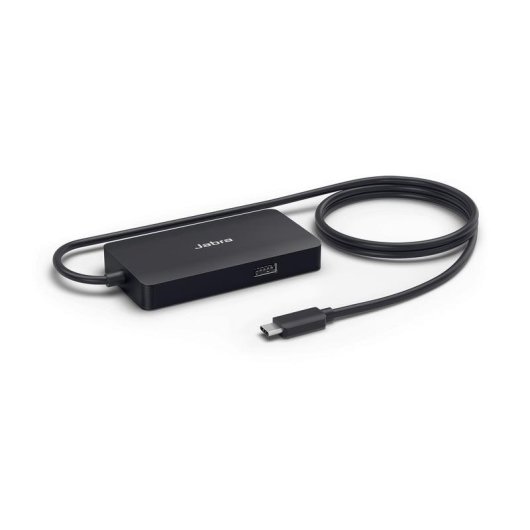 Hub Jabra 5 Ports USB 3.2 Gen 1 Type-C HDMI RJ-45 PanaCast Schwarz