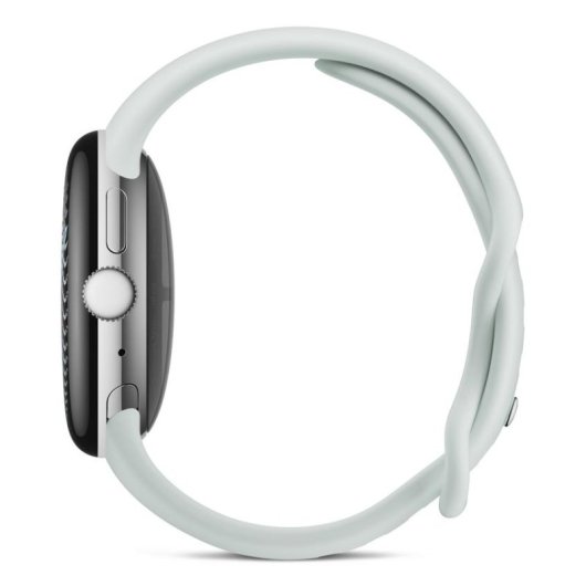 Google Pixel Watch 5 Bluetooth GPS NFC 41mm Plata Correa Gris S/M